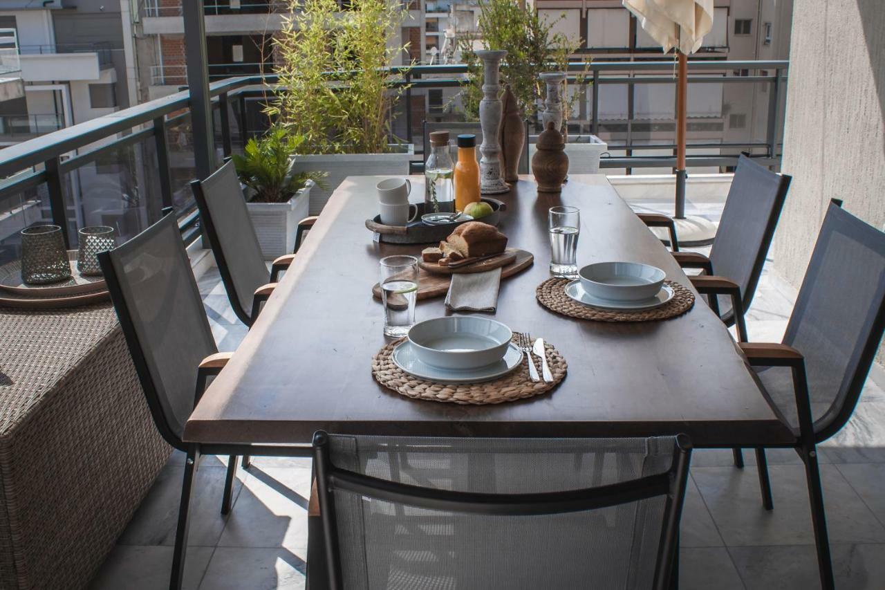 Sea View Super Romantic Apartment Atény Exteriér fotografie
