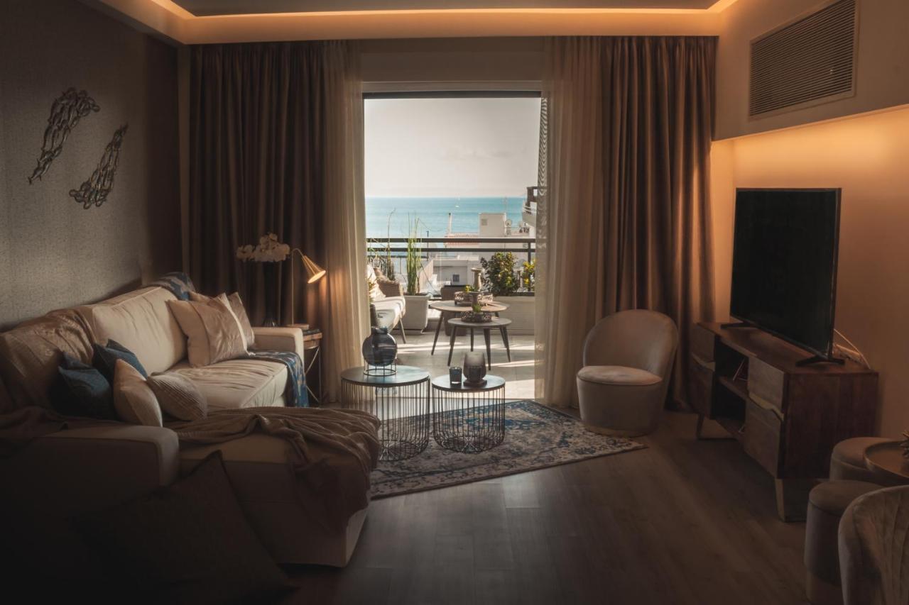 Sea View Super Romantic Apartment Atény Exteriér fotografie